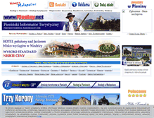Tablet Screenshot of pieniny.net