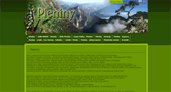 Desktop Screenshot of pieniny.com.pl